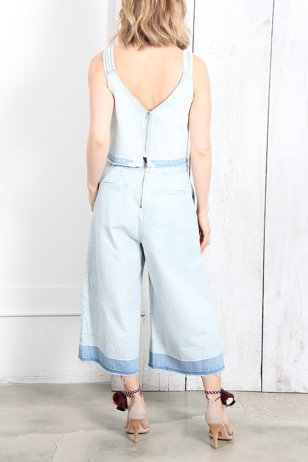 SEA WASHED OUT BRAIDED CULOTTES SEA WASHED OUT BRAIDED CULOTTES