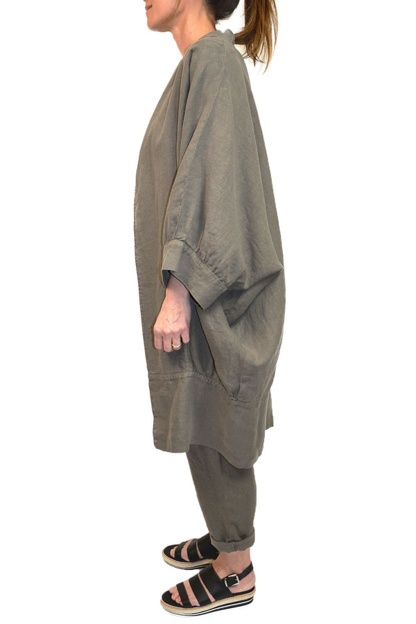 Black Crane Spoon Jacket - Cement Black Crane Spoon Jacket - Cement
