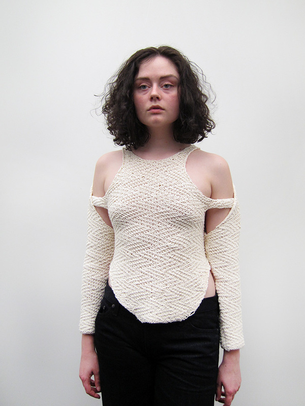 Eckhaus Latta Tie In Halter Sweater Eckhaus Latta Tie In Halter Sweater