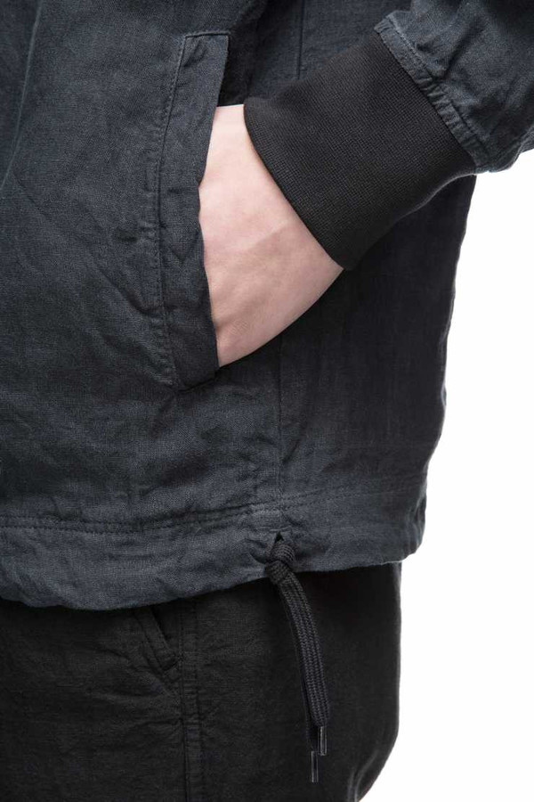 Men's Our Legacy Pullover Anthracite Linen Men's Our Legacy Pullover Anthracite Linen