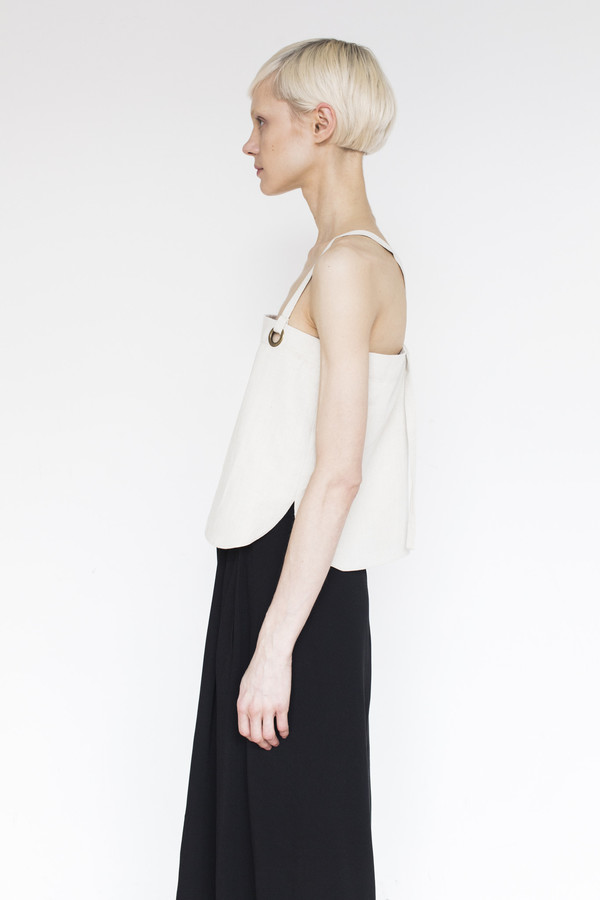 Assembly Cotton Strap Top - Natural Assembly Cotton Strap Top - Natural