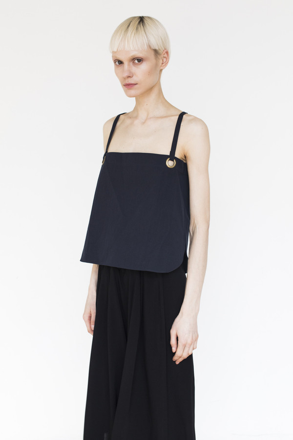 Assembly Cotton Strap Top - Navy Assembly Cotton Strap Top - Navy