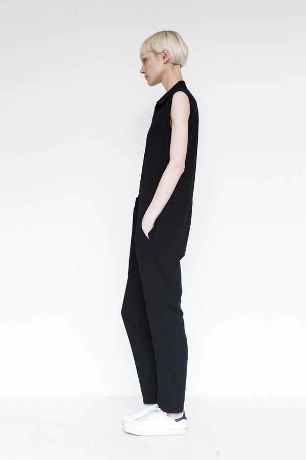 Assembly Crepe Coveralls Assembly Crepe Coveralls