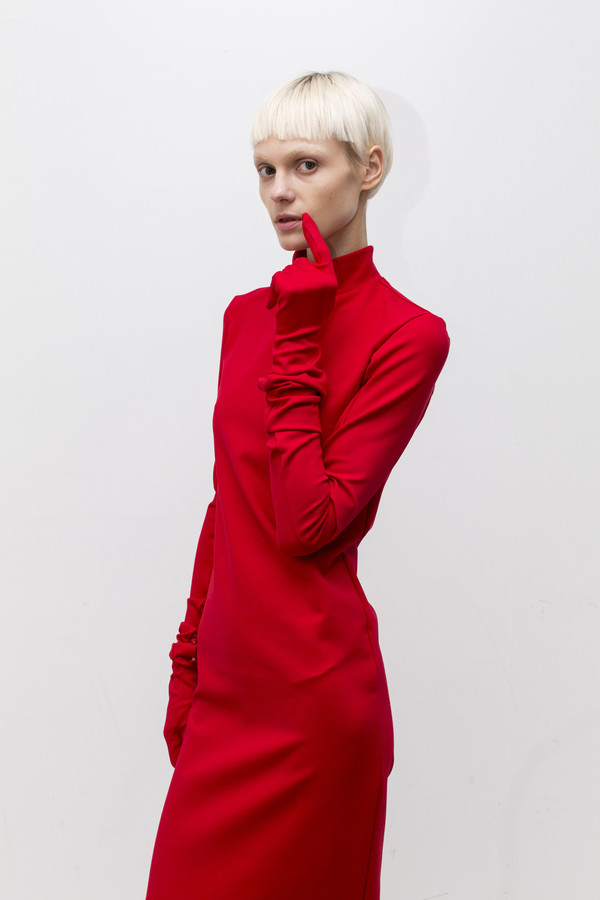LRS Modal Gloved Long Sleeve Dress LRS Modal Gloved Long Sleeve Dress