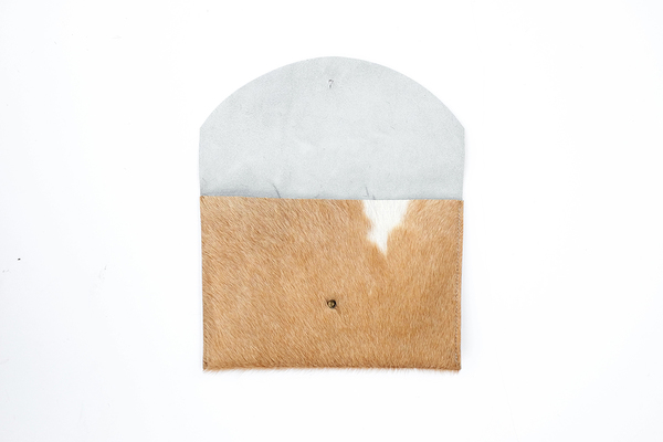 Primecut CARAMEL ENVELOPE CLUTCH Primecut CARAMEL ENVELOPE CLUTCH