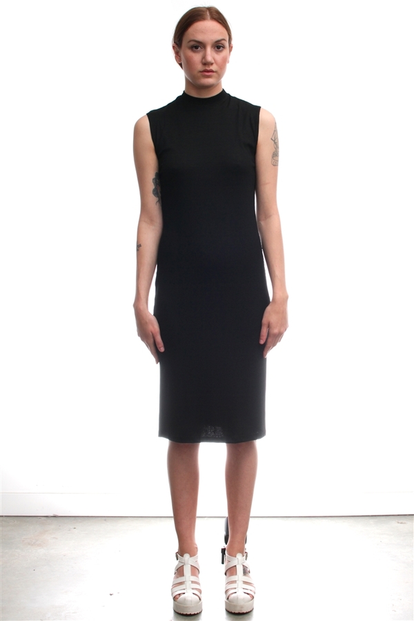 Nomia Mock Neck Midi Dress Nomia Mock Neck Midi Dress