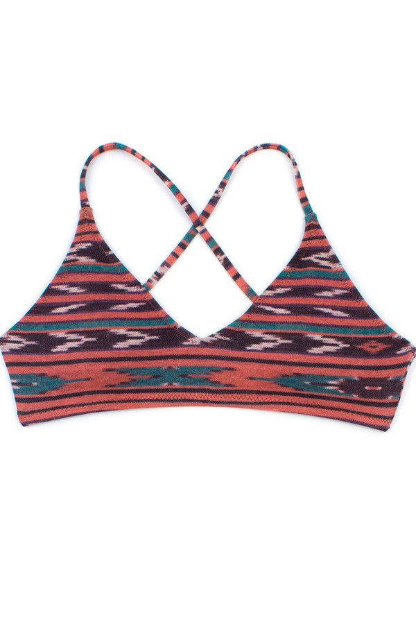 Mollusk Atoll Bikini Bottom Sunset Ikat Mollusk Atoll Bikini Bottom Sunset Ikat