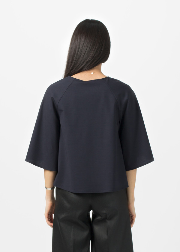 Harvey Faircloth A-Line Zipper Top Harvey Faircloth A-Line Zipper Top