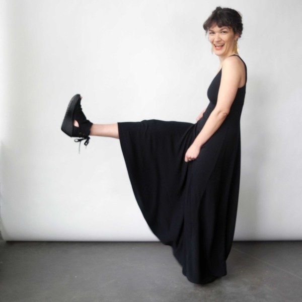 Curator Sandy Dress in Black Curator Sandy Dress in Black