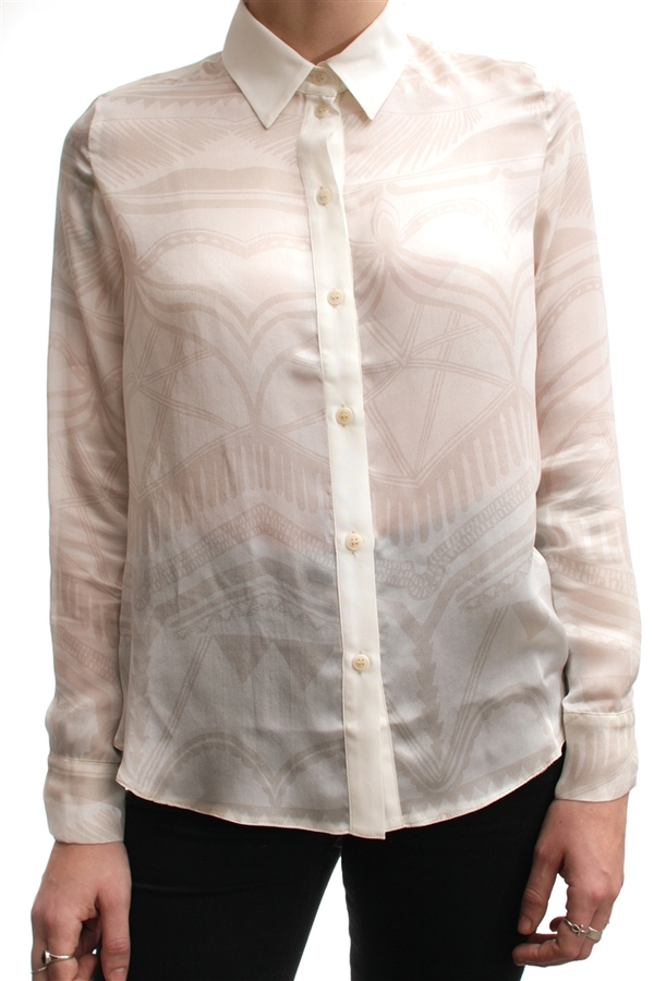 Nanushka Nada Classic Blouse Tattoo Nanushka Nada Classic Blouse Tattoo