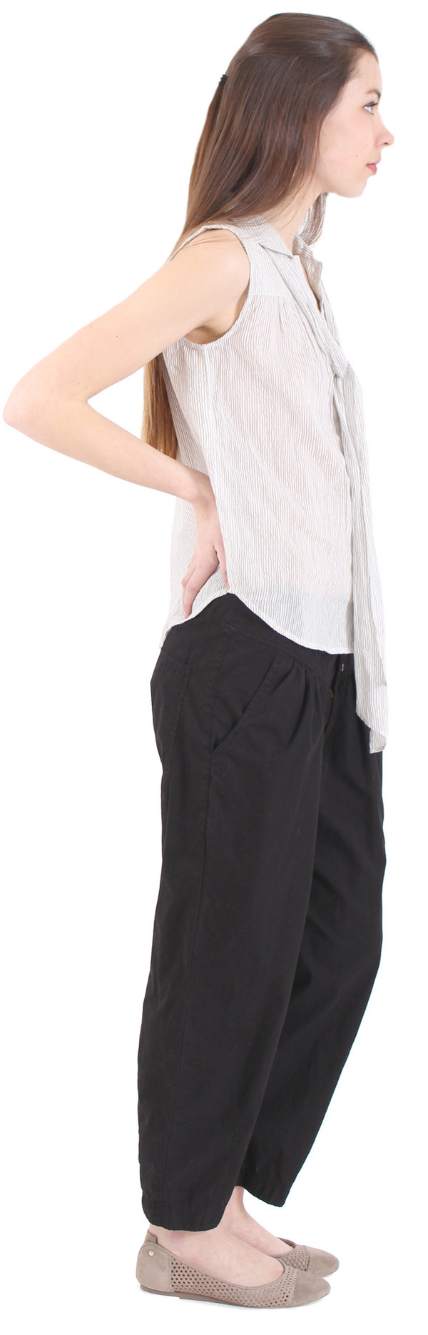 Swildens Oose Stripe Gauze Top Swildens Oose Stripe Gauze Top