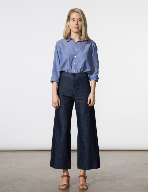 SBJ Austin Angela Pant in Chambray SBJ Austin Angela Pant in Chambray