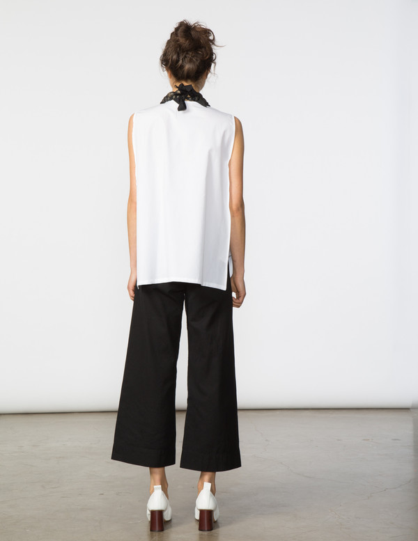 SBJ Austin Annie Top in White SBJ Austin Annie Top in White