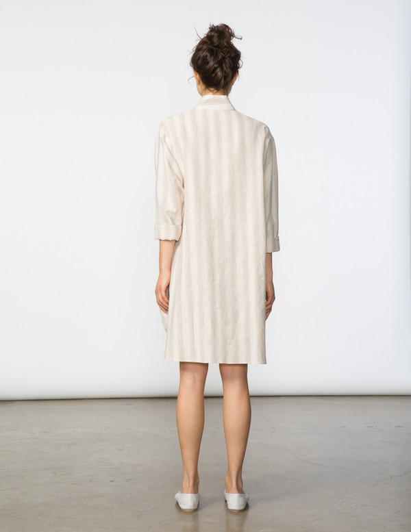 SBJ Austin Stacey Dress in Natural/Gold Thread SBJ Austin Stacey Dress in Natural/Gold Thread
