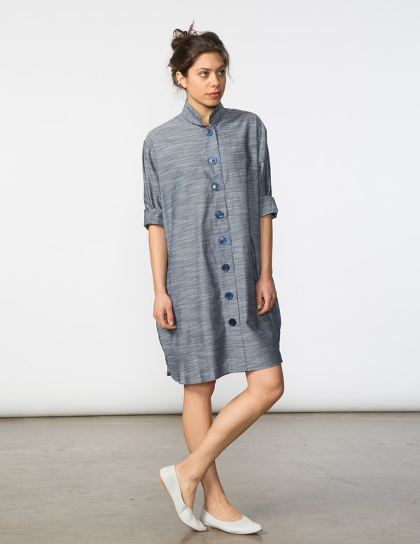 SBJ Austin Stacey Dress in Chambray SBJ Austin Stacey Dress in Chambray