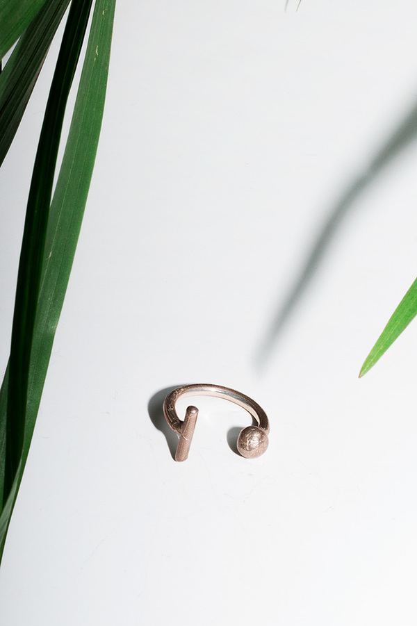 In Objects We Trust CIRCLE AND LINE RING THIN In Objects We Trust CIRCLE AND LINE RING THIN