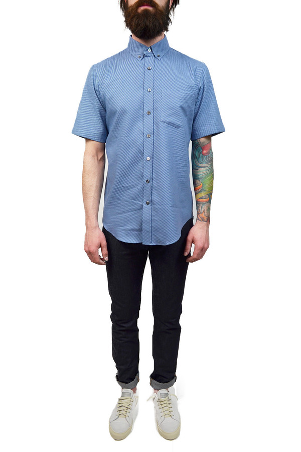 Men's Outclass S/S ZIGZAG DOBBY Men's Outclass S/S ZIGZAG DOBBY