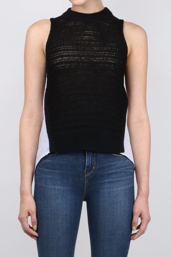 Veronica Beard South Beach Sleeveless Sweater Veronica Beard South Beach Sleeveless Sweater