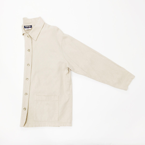Oversized Tan Cotton Jacket Oversized Tan Cotton Jacket