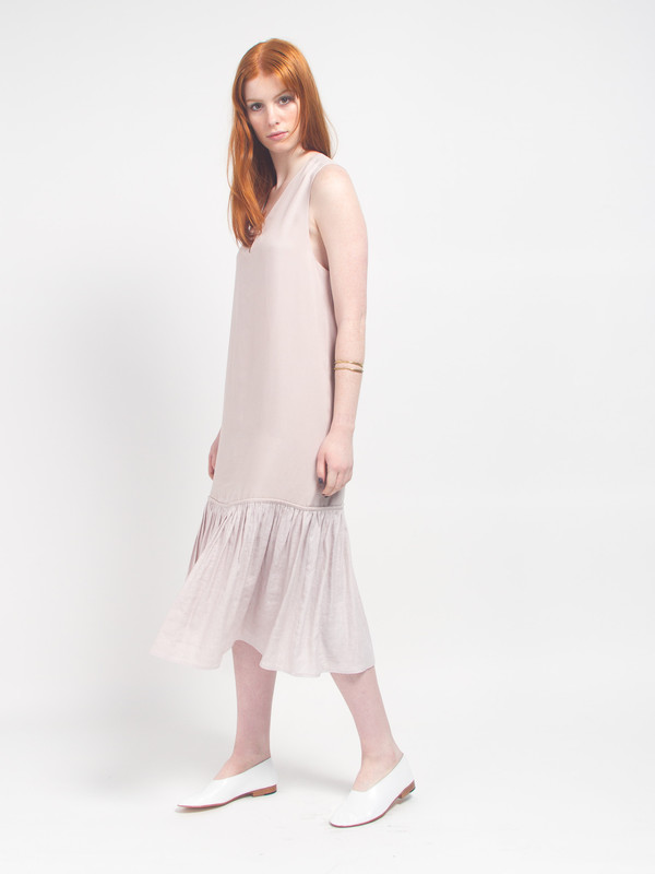 Howard Column Dress Lilac Howard Column Dress Lilac