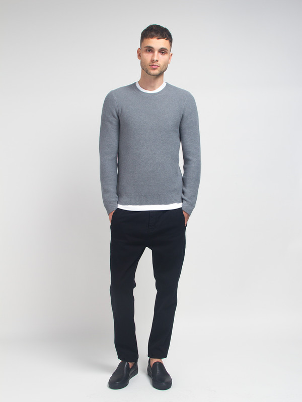 Men's Folk Honeycomb Knit Sweater Men's Folk Honeycomb Knit Sweater