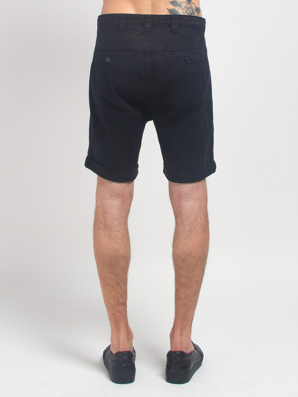 Men's Journal Taper Theo Shorts Black Men's Journal Taper Theo Shorts Black