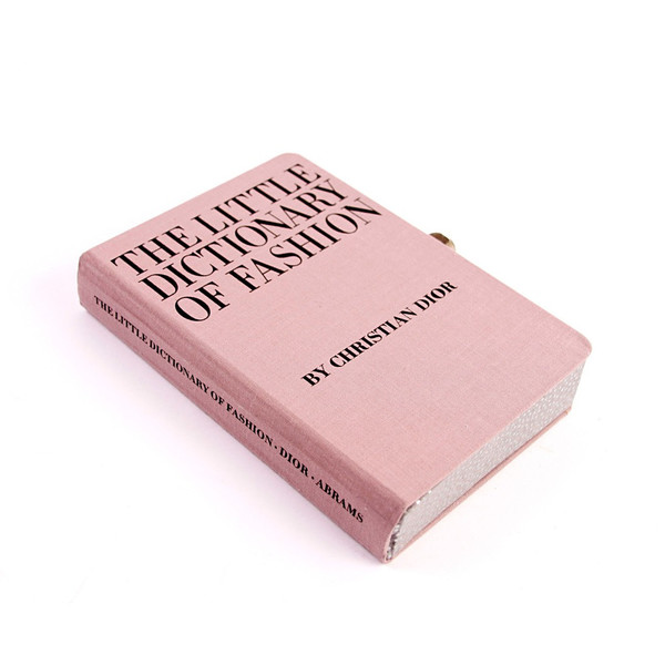 Chick Lit Designs Dictionary of Fashion Book Clutch Chick Lit Designs Dictionary of Fashion Book Clutch