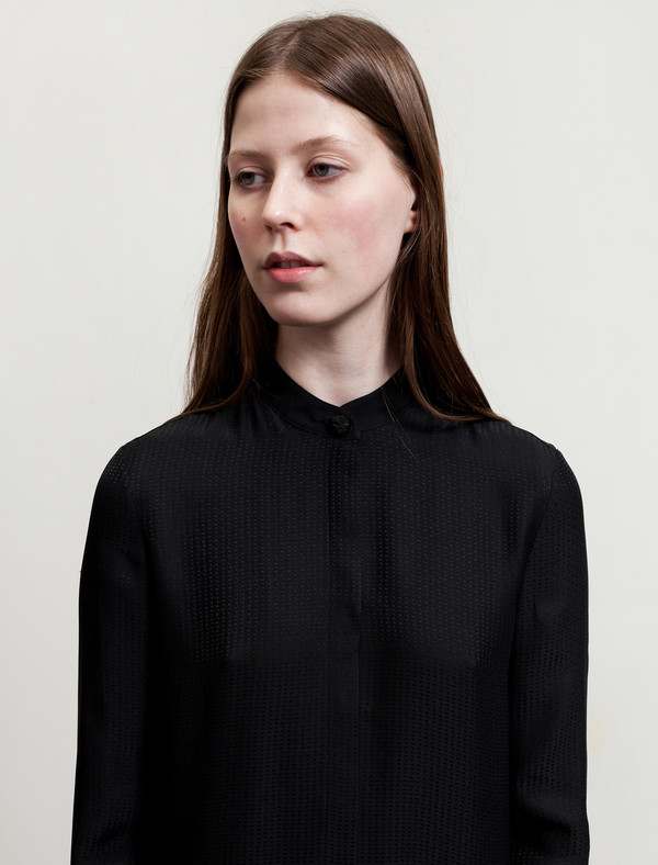 Catherine Quin Neutra Dress Black Jacquard Catherine Quin Neutra Dress Black Jacquard