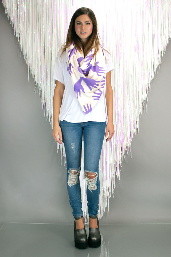 R/H Studio Square Scarf R/H Studio Square Scarf