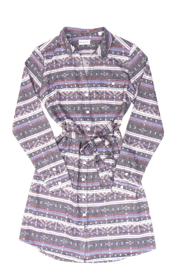 Bridge & Burn Audie Southwest Shirtdress Bridge & Burn Audie Southwest Shirtdress