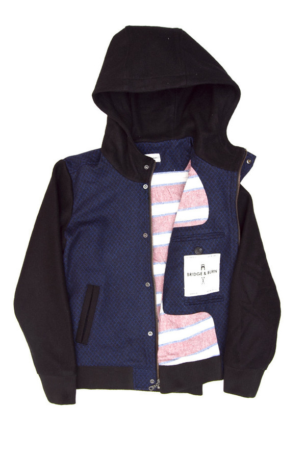 Bridge & Burn Dawson Varsity Jacket Bridge & Burn Dawson Varsity Jacket