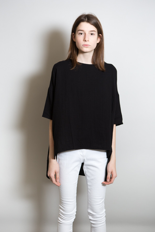 Oak Linen Jersey Wide Tee Oak Linen Jersey Wide Tee