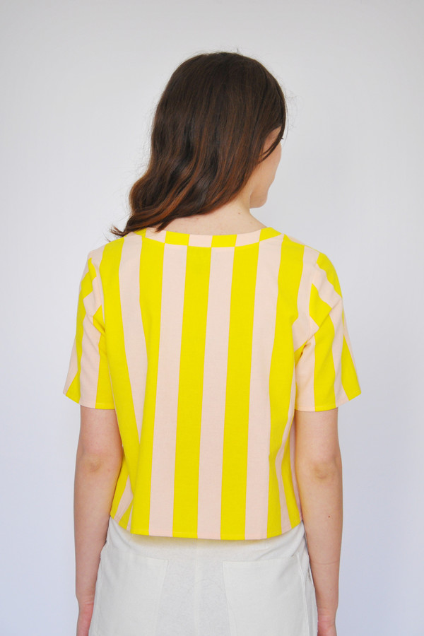 Dusen Dusen Stripe Pocket Tee Dusen Dusen Stripe Pocket Tee