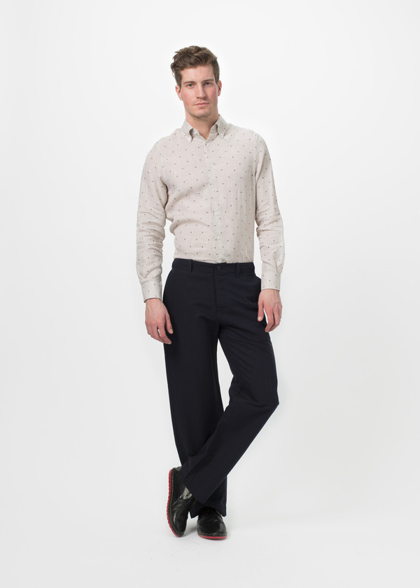 Men's You Must Create Herringbone Wide Leg Trouser Men's You Must Create Herringbone Wide Leg Trouser