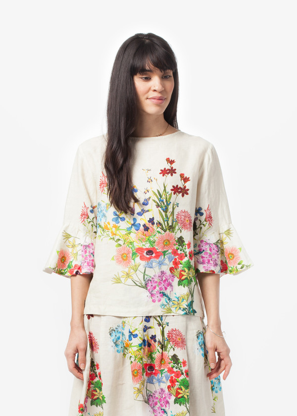 Hannes Roether Hommage Bell Sleeve Top Hannes Roether Hommage Bell Sleeve Top