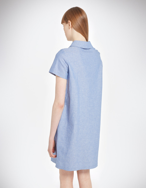 YMC Linen Stripe Dress YMC Linen Stripe Dress