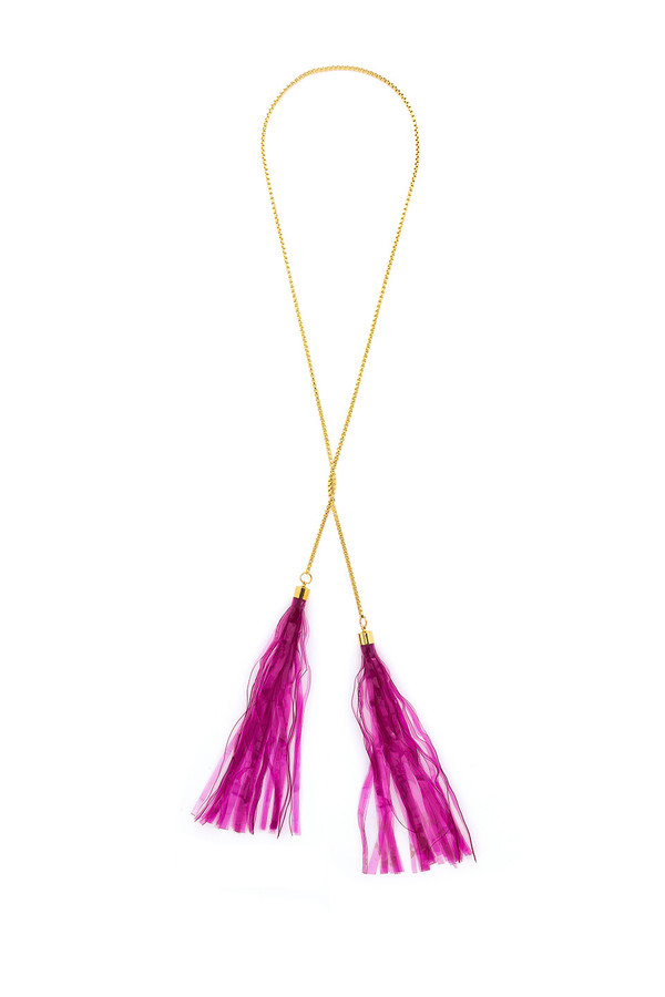 ISLYNYC Fruit Roll Up Tassle Necklace ISLYNYC Fruit Roll Up Tassle Necklace