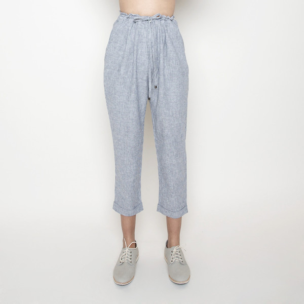 7115 by Szeki Drawstring Relaxed Pant- Stripe SS16 7115 by Szeki Drawstring Relaxed Pant- Stripe SS16
