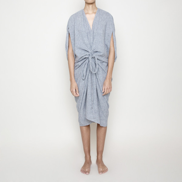 7115 by Szeki Kimono Dress- Stripe SS16 7115 by Szeki Kimono Dress- Stripe SS16