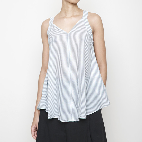 7115 by Szeki Kite Top R16- Grey Stripes 7115 by Szeki Kite Top R16- Grey Stripes