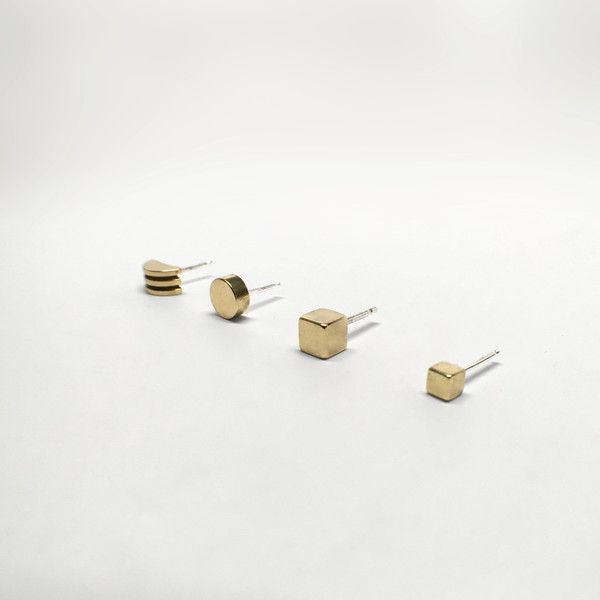 7115 by Szeki Mix of 4 Stud Earrings 7115 by Szeki Mix of 4 Stud Earrings