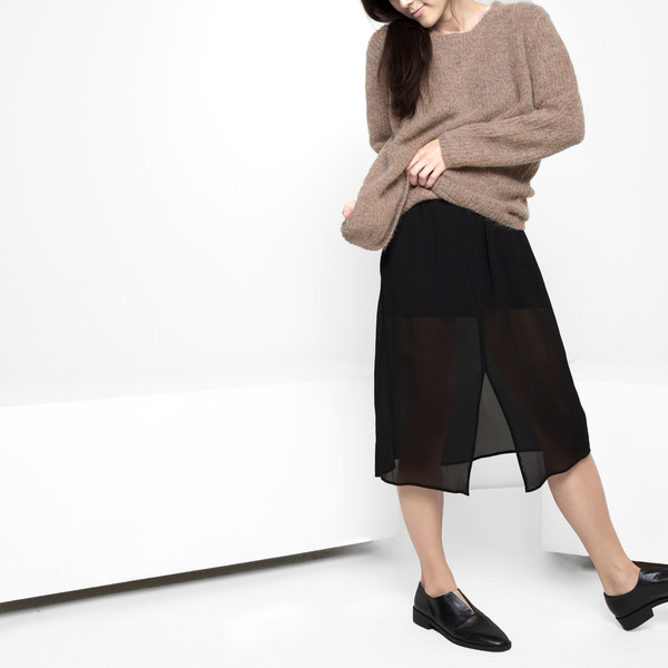 7115 by Szeki Mohair Pullover Sweater FW15 - Honey 7115 by Szeki Mohair Pullover Sweater FW15 - Honey