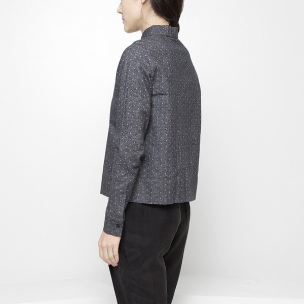7115 by Szeki Polkadot Button Down 7115 by Szeki Polkadot Button Down