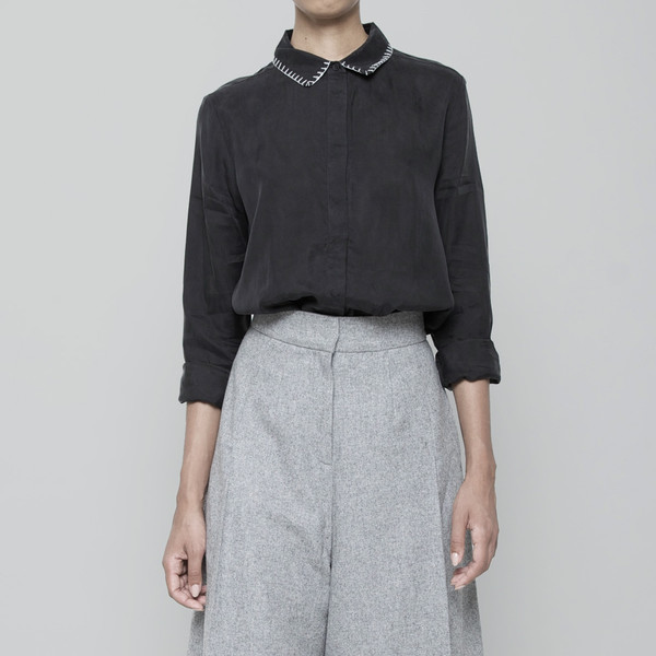 7115 by Szeki Stitched Collar Button Down 7115 by Szeki Stitched Collar Button Down
