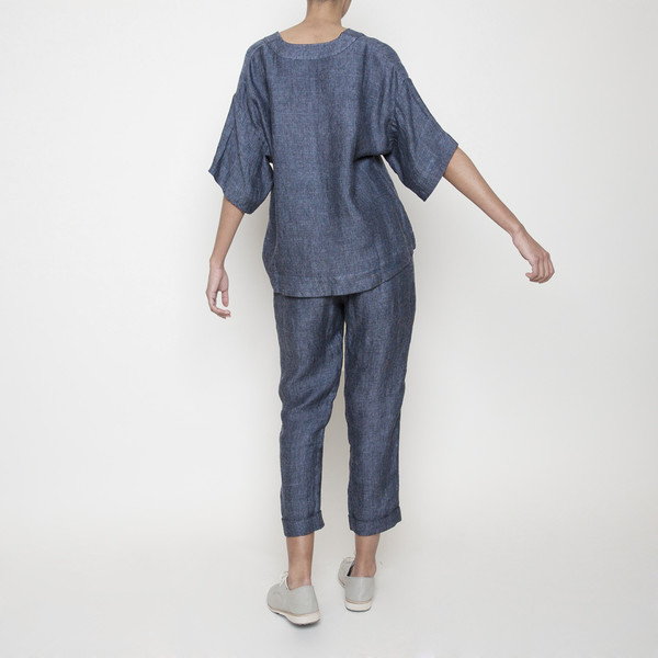 7115 by Szeki V Neck Kaftan Top 7115 by Szeki V Neck Kaftan Top