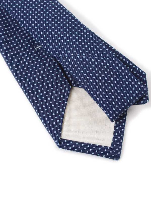 The Hill-Side Standard Pointed Tie Indigo Wabash Polka Dot The Hill-Side Standard Pointed Tie Indigo Wabash Polka Dot