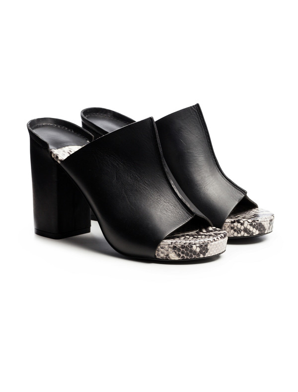 Robert Clergerie Amina Heeled Mule Robert Clergerie Amina Heeled Mule