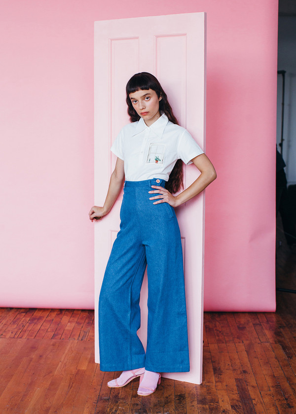 Samantha Pleet Plank Jeans - Ultramarine Samantha Pleet Plank Jeans - Ultramarine