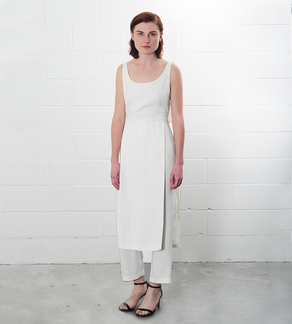 Catherine Quin White Seagram Jumpsuit Catherine Quin White Seagram Jumpsuit
