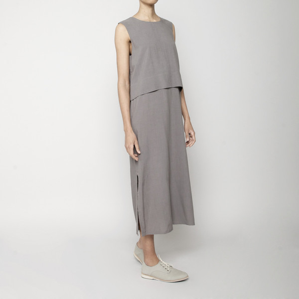 7115 by Szeki Sleeveless Layered Dress 7115 by Szeki Sleeveless Layered Dress